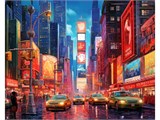 ! РАСПРОДАЖА Алмазная мозаика 40*50см "Каменные джунгли" 30цв. (НД-0631) полное заполнение, с подрамником