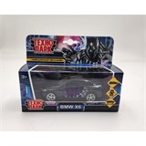 Металл. модель 12см "BMW X6 (1:36)" 2 двери откр-ся (HN3611) свет фар, звук, инерция, 3цв., в коробке