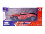 Модель 1:32 в коробке "Bugatti Divo" спортивная (4444) 2 двери откр-ся