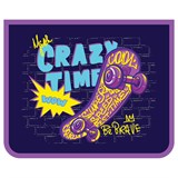! РАСПРОДАЖА Папка для тетрадей А5, молния сверху ArtSpace "Crazy Time" (ПТЛ-715_58196)