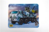 ! РАСПРОДАЖА Коврик для мыши ZVEZDA "Панцирь С1", ткань + резиновое основание, 210*260*3мм (4083)