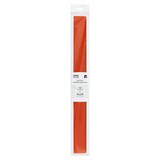 Бумага крепированная темно-оранжевая (CR_43957, ТРИ СОВЫ) 50*250см., 32г/м2
