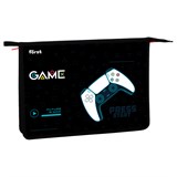 ! РАСПРОДАЖА Папка для тетрадей А4, молния сверху Först "Game" (FT-PP-A40406) пластик