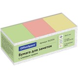! РАСПРОДАЖА Блоки самоклеящиеся OfficeSpace 38*51мм, 12шт* 100л., 3 пастельных цвета (362434)
