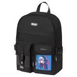 ! РАСПРОДАЖА Рюкзак Först F-Teens "Anime girl" (FT-RM-142402) 40*28*15см, 1 отделение, 7 карманов, уплотненная спинка