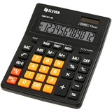 ! РАСПРОДАЖА Калькулятор настольный ELEVEN Business Line CDB1201-BK/OR, 12-разрядный, 157*200*35мм, дв.питание, черно-оранжевый