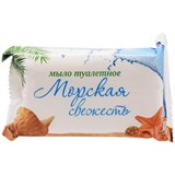 ! РАСПРОДАЖА Мыло туалетное "Морская свежесть" 90г (Московский мыловар)