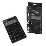 ! РАСПРОДАЖА Калькулятор настольный ErichKrause DS-2675 (62001) черный, 12-разрядный, 162*95мм., дв. питание