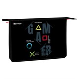 ! РАСПРОДАЖА Папка для тетрадей А4, молния сверху Berlingo "Game on" (BR-PP-A40403) пластик