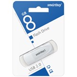 Флеш-накопитель   8Гб "Smartbuy Scout" White (SB008GB2SCW)