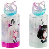 ! РАСПРОДАЖА Точилка MESHU "Neko" пласт., 1 отв., с контейнером (MS_56000)