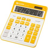 ! РАСПРОДАЖА Калькулятор настольный ELEVEN CDC-120-WH/OR, 12-разрядный, 155*206*38мм, дв.питание, бело-оранжевый