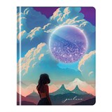 ! РАСПРОДАЖА Дневник тв. об., иск. кожа 1-11 кл. "Dream" (DSK_46840, Greenwich Line) аппликация с наполнением, тиснение фольгой, ляссе, тон. блок
