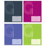 ! РАСПРОДАЖА Тетрадь 12л. Greenwich Line косая линия "Color theory" (N5I12-33233) блок повышенной плотности, обложка - мелованный картон