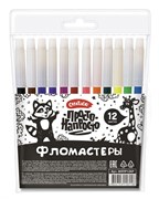 ! РАСПРОДАЖА Фломастеры Creativiki "Просто-напросто" 12цв. укороченные (ФРПЛ12КР, 236401)