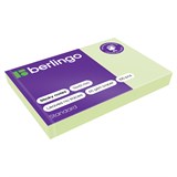 ! РАСПРОДАЖА Блок самоклеящийся Berlingo "Standart" 76*51мм 100л., зеленый (HN7651SG)