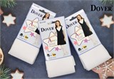 Колготки подрост., р.134-140 "Dover" хлопок 40%, модал 30%, полиамид 10%, эластан 10% (2164) белые