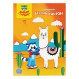Картон белый Мульти-Пульти А4 12л. мелованный, в папке (КБ12_31562)