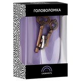 ! РАСПРОДАЖА Головоломка металл. ТРИ СОВЫ "Ключи", 2 уровень сложности (PMb_16940)