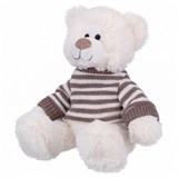 ! РАСПРОДАЖА Мягкая игрушка "Мишка" в полосатом свитере, 22см (RL24058-22)