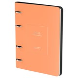 ! РАСПРОДАЖА Тетрадь  80л. на кольцах "Размышления", сменный блок (Nr4A5_56552, "Greenwich Line") ЛАЙТ, кожзам, тонир. блок