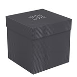 ! РАСПРОДАЖА Коробка подарочная складная MESHU "Black", 15*15*15см (MS_62564)