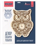 Доска для выжигания 1шт. "Филин" основа 28,5*33,5см (05568, "Десятое королевство")