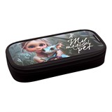 ! РАСПРОДАЖА Пенал 1 отд. 210*100мм, ErichKrause "Magic Pet" (62858) полиэстер
