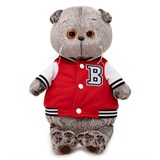 Мягкая игрушка "Басик в клубной куртке" 22см (KS22-055) в инд. коробке