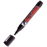 ! РАСПРОДАЖА Маркер CROWN "Multi marker Chisel" скошенный, красный перм., шир. линии 5мм (СРМ-800CH)