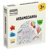! РАСПРОДАЖА Набор для творчества "Аквамозаика. Единорог" 4 картинки (AQB_54285, "ТРИ СОВЫ") в коробке