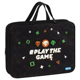 Папка на молнии с ручками А4 Först "Play the game", 350*265*80мм (FT-FB-A40512) текстиль