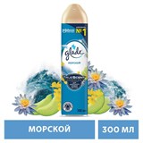 ! РАСПРОДАЖА Освежитель воздуха аэрозольный Glade "Морской" 300мл (864944)