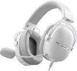 Наушники с микрофоном Redragon "Aurora" полноразмерные (72109) белые, звук 7.1, кабель 1.8м
