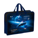 ! РАСПРОДАЖА Папка на молнии с ручками А4 Först "Cosmic" ширина 75мм (FT-HB-750514) пластик