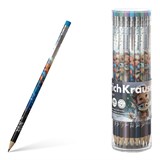 ! РАСПРОДАЖА Карандаш ч/гр. ErichKrause "Magic Pet", НВ, с ластиком, пластик. корпус (62769)