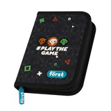 Пенал 1 отд. 200*140мм, с откидной планкой Först "Play the game" (FT-PK-112512) полиэстер