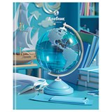 Дневник ЛАЙТ, интегр.об., 5-11 кл. "Crystal globe" (Д5и48_лг_тф 64709, BG) глянцевая ламинация, тиснение фольгой