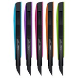 Нож канцелярский Berlingo "Color Zone 2"  9мм (BM4144) черное лезвие, auto-lock