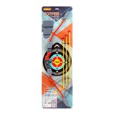 Лук "Ястреб" 80,5см со стрелами на присосках + колчан (66798) на листе 83*4*25,4см, Полесье