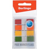 ! РАСПРОДАЖА Закладки самоклеящ. Berlingo (LSz_45126) неон 45*12мм, 5цв.*20л.