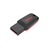 Флеш-накопитель   8Гб "Netac U197 mini" черный/красный