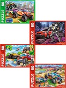 ! РАСПРОДАЖА Puzzle   80 элементов "Крутой вираж №17" (Ф80-2005)
