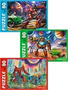 ! РАСПРОДАЖА Puzzle   80 элементов "Мир трансформеров №31" (Ф80-2007)