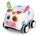 Игрушка - пищалка "Машина Коровка" 10см (03100, "Stellar") в пакете