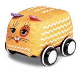 Игрушка - пищалка "Машина Котик" 10см (03101, "Stellar") в пакете