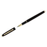 Ручка Luxor перьевая "Sterling" синяя, 0.8мм (8211/box) корпус черный с золотыми деталями, подар. уп.