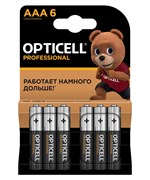 Батарейка LR3 "Opticell  Professional" (полный аналог Duracell), алкалиновая, на блистере BL6
