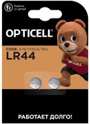 Батарейка AG 13 "Opticell Specialty" (полный аналог Duracell), (LR44), BL2
