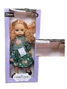 УЦЕНКА. Коллекц. кукла 32см "Silvan. Doll" (HP1211392) длинные волосы с заколкой в свитере, юбке и туфлях, ДЕФЕКТ коробки